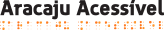 logo aracaju acessível